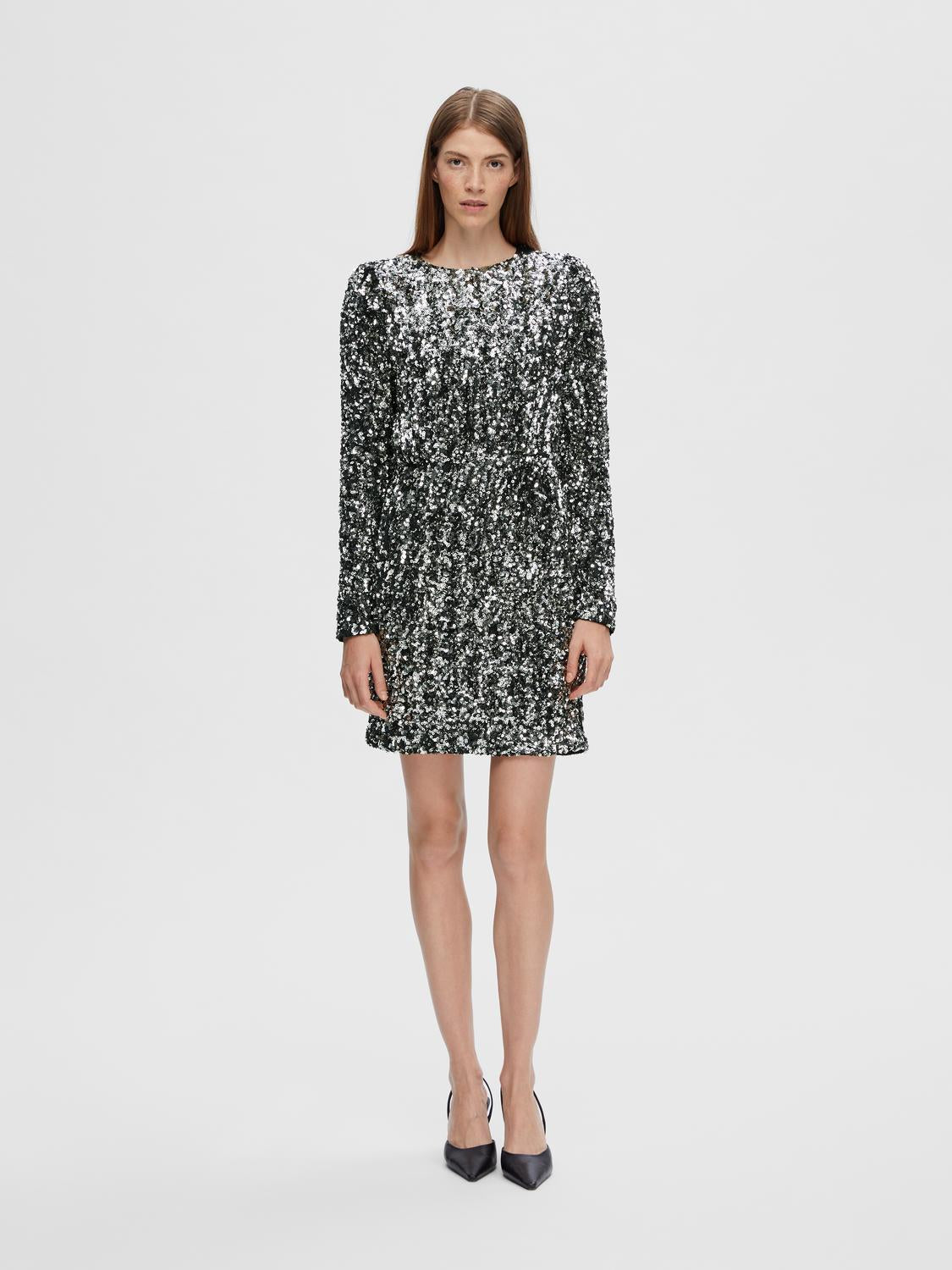 SLFCOLYN Dress - Silver